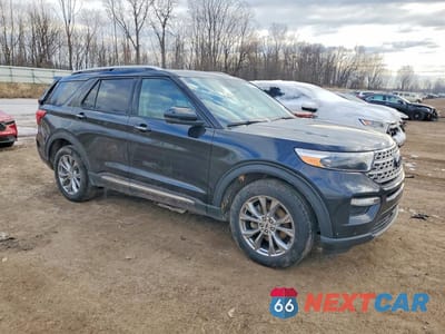 Czwarte zdjęcie samochodu z boku: 2022 FORD EXPLORER LIMITED VIN:1FMSK8FH6NGA85743 - miniatura
