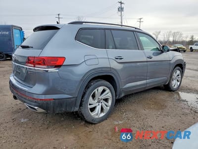 Trzecie zdjęcie samochodu z tyłu: 2021 VOLKSWAGEN ATLAS SE VIN:1V2KR2CA0MC537324 - miniatura