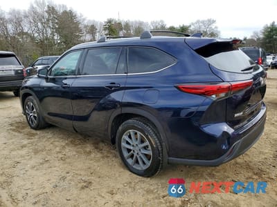 Drugie zdjęcie samochodu z przodu: 2020 TOYOTA HIGHLANDER XLE VIN:5TDHZRBH6LS034560 - miniatura