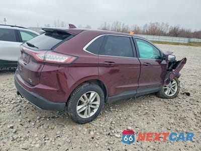 Trzecie zdjęcie samochodu z tyłu: 2017 FORD EDGE SEL VIN:2FMPK4J8XHBB10211 - miniatura
