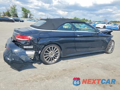 Trzecie zdjęcie samochodu z tyłu: 2019 MERCEDES-BENZ C 300 2D CONVERTIBLE VIN:WDDWK8DB8KF781838 - miniatura