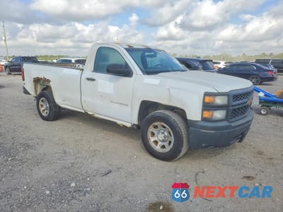 Czwarte zdjęcie samochodu z boku: 2015 CHEVROLET SILVERADO C1500 VIN:1GCNCPEH6FZ261738 - miniatura