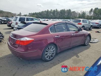 Trzecie zdjęcie samochodu z tyłu: 2009 HYUNDAI GENESIS 3.8L V6 VIN:KMHGC46E49U021922 - miniatura