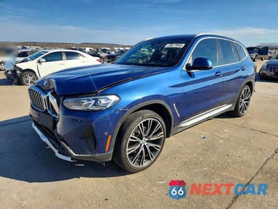 2022 BMW X3 XDRIVE30I WBX57DP05NN145062 - główne zdjęcie licytacji z USA - miniatura