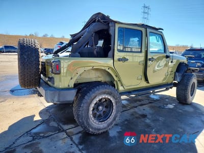 Trzecie zdjęcie samochodu z tyłu: 2013 JEEP WRANGLER UNLIMITED SPORT VIN:1C4BJWDG0DL694175 - miniatura