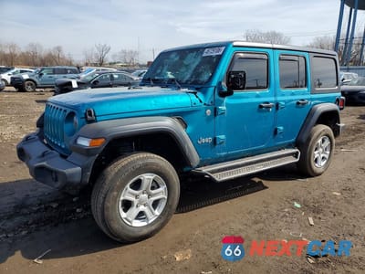 2019 JEEP WRANGLER UNLIMITED SPORT 1C4HJXDGXKW602002 - główne zdjęcie licytacji z USA - miniatura