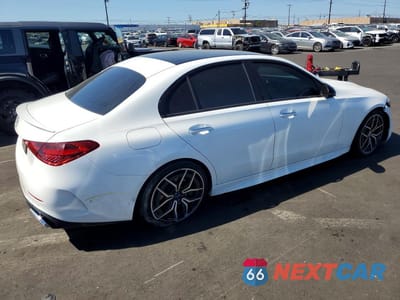 Trzecie zdjęcie samochodu z tyłu: 2022 MERCEDES-BENZ C 300 VIN:W1KAF4GB4NR018771 - miniatura