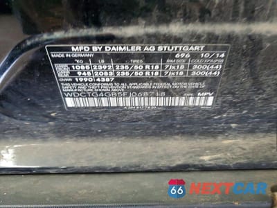 Zdjęcie 14 z 14 samochodu: 2015 MERCEDES-BENZ GLA 250 4MATIC VIN:WDCTG4GB5FJ068718 - miniatura