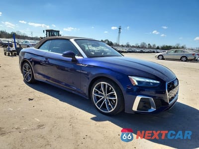 Czwarte zdjęcie samochodu z boku: 2024 AUDI A5 PRESTIGE 45 VIN:WAU5AGF58RN002168 - miniatura