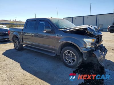 Czwarte zdjęcie samochodu z boku: 2017 FORD F150 SUPERCREW VIN:1FTEW1CFXHKD82872 - miniatura