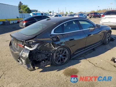 Trzecie zdjęcie samochodu z tyłu: 2024 BMW I4 EDRIVE 35 VIN:WBY43AW03RFS43977 - miniatura