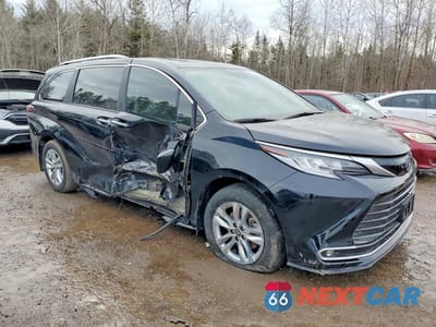 Czwarte zdjęcie samochodu z boku: 2024 TOYOTA SIENNA LE VIN:5TDGSKFC6RS138982 - miniatura