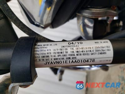 Zdjęcie 9 z 9 samochodu: 2010 YAMAHA XVS950 A VIN:JYAVN01E1AA010478 - miniatura