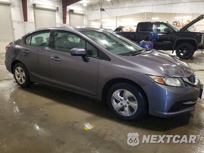 Czwarte zdjęcie samochodu z boku: 2014 HONDA CIVIC LX VIN:19XFB2F50EE064265 - miniatura