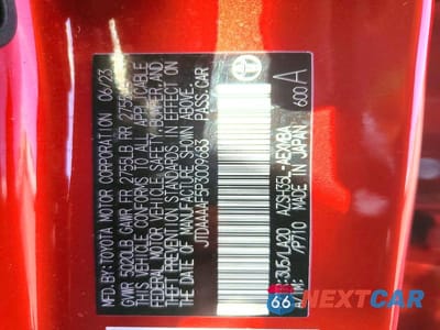 Zdjęcie 12 z 12 samochodu: 2023 TOYOTA CROWN LIMITED VIN:JTDAAAAF5P3009683 - miniatura