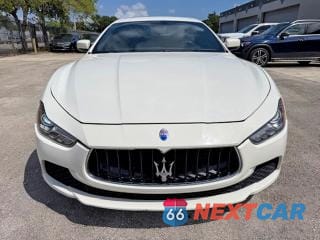 Piąte zdjęcie samochodu w środku: 2015 MASERATI GHIBLI VIN:ZAM57XSA3F1139022 - miniatura