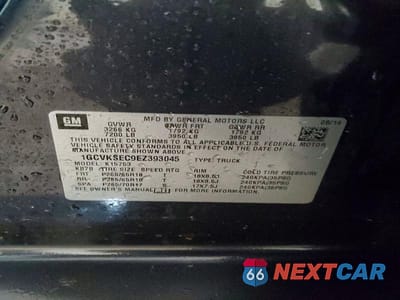 Zdjęcie 13 z 13 samochodu: 2014 CHEVROLET SILVERADO K1500 LTZ VIN:1GCVKSEC9EZ393045 - miniatura