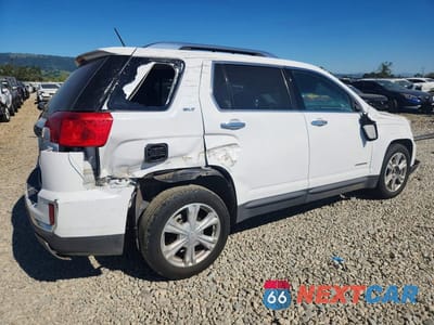 Trzecie zdjęcie samochodu z tyłu: 2017 GMC TERRAIN SLT VIN:2GKALPEK4H6284545 - miniatura