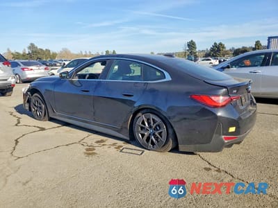 Drugie zdjęcie samochodu z przodu: 2024 BMW I4 EDRIVE 35 VIN:WBY43AW03RFS43977 - miniatura