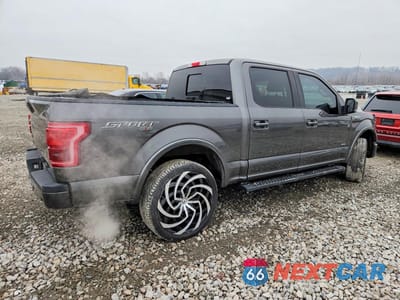 Trzecie zdjęcie samochodu z tyłu: 2015 FORD F150 SUPERCREW VIN:1FTEW1EG9FKF09436 - miniatura