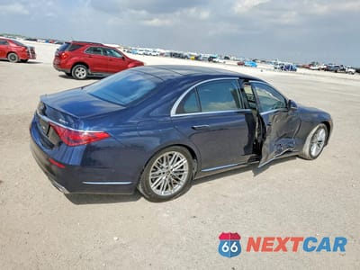 Trzecie zdjęcie samochodu z tyłu: 2023 MERCEDES-BENZ S 580 4MATIC VIN:W1K6G7GB6PA217682 - miniatura