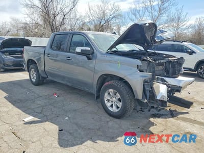 Czwarte zdjęcie samochodu z boku: 2021 CHEVROLET SILVERADO K1500 LT VIN:3GCUYDED8MG349888 - miniatura