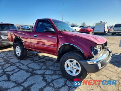 Czwarte zdjęcie samochodu z boku: 2000 TOYOTA TACOMA BASE VIN:4TAPM62NXYZ678272 - miniatura