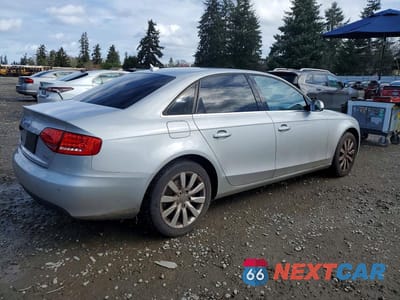 Trzecie zdjęcie samochodu z tyłu: 2011 AUDI A4 PREMIUM PLUS VIN:WAUEFAFL4BN012005 - miniatura