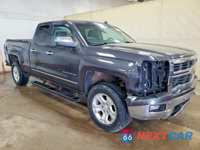 Czwarte zdjęcie samochodu z boku: 2014 CHEVROLET SILVERADO K1500 LTZ VIN:1GCVKSEC9EZ393045 - miniatura