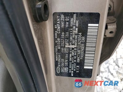 Zdjęcie 12 z 12 samochodu: 2014 HYUNDAI ACCENT GLS VIN:KMHCT4AE1EU629364 - miniatura