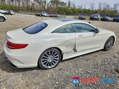 Trzecie zdjęcie samochodu z tyłu: 2016 MERCEDES-BENZ S 550 VIN:WDDXJ8FB0GA014901 - miniatura