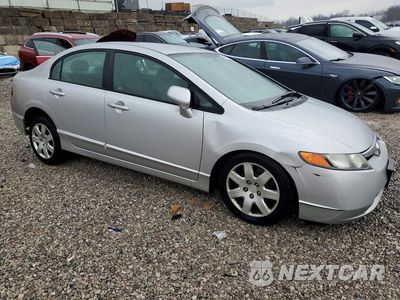 Czwarte zdjęcie samochodu z boku: 2006 HONDA CIVIC LX VIN:1HGFA16536L033471 - miniatura