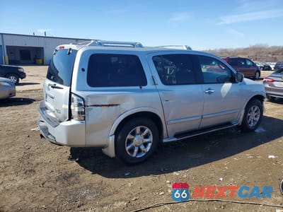 Trzecie zdjęcie samochodu z tyłu: 2006 INFINITI QX56 BASE VIN:5N3AA08C46N808897 - miniatura