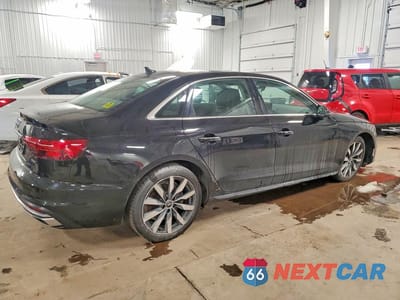 Trzecie zdjęcie samochodu z tyłu: 2022 AUDI A4 PREMIUM 40 VIN:WAUABAF47NN002737 - miniatura