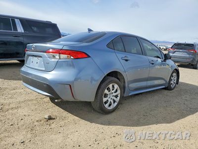 Trzecie zdjęcie samochodu z tyłu: 2020 TOYOTA COROLLA LE VIN:JTDEPRAE1LJ114460 - miniatura