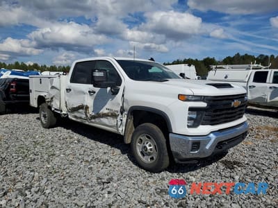 Czwarte zdjęcie samochodu z boku: 2024 CHEVROLET SILVERADO HD UTILITY / SERVICE TRUCK VIN:1GB4WLE75RF204296 - miniatura