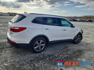 Trzecie zdjęcie samochodu z tyłu: 2015 HYUNDAI SANTA FE LIMITED VIN:KM8SRDHF3FU100377 - miniatura