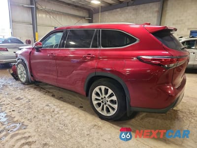 Drugie zdjęcie samochodu z przodu: 2021 TOYOTA HIGHLANDER LIMITED VIN:5TDDZRBH0MS102562 - miniatura