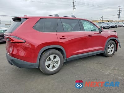 Trzecie zdjęcie samochodu z tyłu: 2025 TOYOTA GRAND HIGHLANDER HYBRID LE VIN:5TDACAB56SS054364 - miniatura