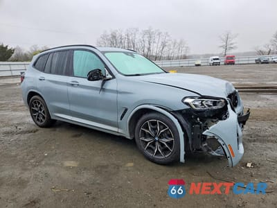 Czwarte zdjęcie samochodu z boku: 2022 BMW X3 XDRIVE30I VIN:WBX57DP05NN174514 - miniatura