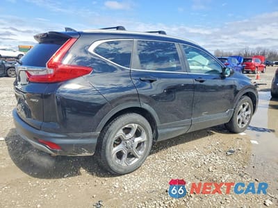 Trzecie zdjęcie samochodu z tyłu: 2018 HONDA CR-V EXL VIN:7FARW2H80JE051503 - miniatura