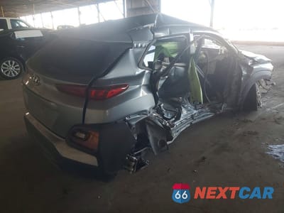 Trzecie zdjęcie samochodu z tyłu: 2019 HYUNDAI KONA SE VIN:KM8K12AA6KU277140 - miniatura