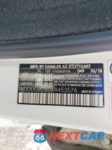 Zdjęcie 13 z 13 samochodu: 2019 MERCEDES-BENZ S 560 VIN:WDDUG8DB0KA453576 - miniatura