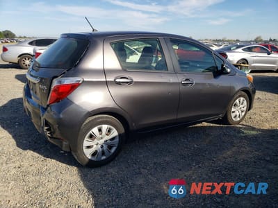 Trzecie zdjęcie samochodu z tyłu: 2014 TOYOTA YARIS 5-DOOR LE VIN:JTDKTUD35ED575254 - miniatura