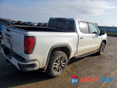 Trzecie zdjęcie samochodu z tyłu: 2021 GMC SIERRA K1500 AT4 VIN:3GTU9EET6MG203824 - miniatura