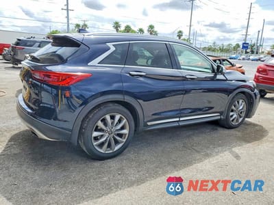 Trzecie zdjęcie samochodu z tyłu: 2021 INFINITI QX50 LUXE VIN:3PCAJ5BA8MF106921 - miniatura