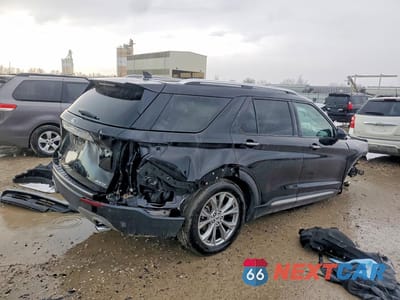Trzecie zdjęcie samochodu z tyłu: 2022 FORD EXPLORER LIMITED 4WD VIN:1FMSK8FH4NGA30756 - miniatura