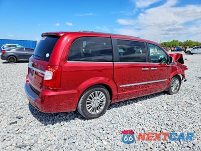 Trzecie zdjęcie samochodu z tyłu: 2013 CHRYSLER TOWN & COUNTRY TOURING L VIN:2C4RC1CG3DR767124 - miniatura