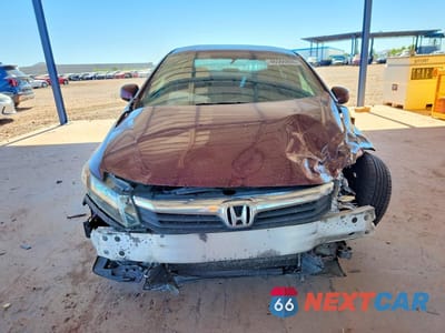 Piąte zdjęcie samochodu w środku: 2012 HONDA CIVIC EXL VIN:19XFB2F95CE327334 - miniatura