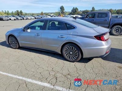 Drugie zdjęcie samochodu z przodu: 2021 HYUNDAI SONATA HYBRID SEL VIN:KMHL34JJ4MA018984 - miniatura